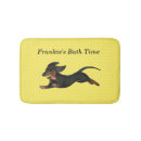 Search for sausage dog bath mats Doxie