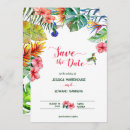 Search for hawaiian wedding save the dates Colourful