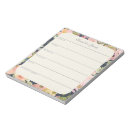 Search for flower border notepads Elegant