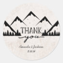 Search for the adventure begins stickers Mountains