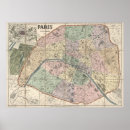 Search for vintage map of france posters City
