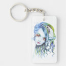 Search for mermaid fantasy key rings Water