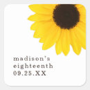 Search for yellow sunflower stickers Floral