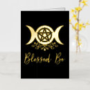 Search for wiccan cards Blessed be