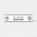 Search for coach name plates Soccer