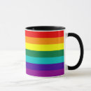 Search for gay pride rainbow flag mugs Love is love