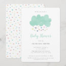 Search for rain baby shower invitations Clouds
