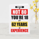 Search for funny 80th birthday cards Sarcastic