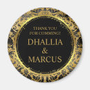 Search for thank you wedding magnets Glitter