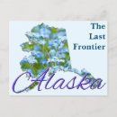 Search for nots horizontal postcards Forget me nots