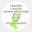 Search for lymphoma cancer ribbon stickers Survivor
