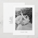 Search for modern wedding thank you cards Newly weds