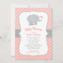 Search for coral baby shower invitations Cute
