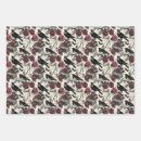 Search for raven wrapping paper Vintage