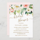 Search for peach and gold bridal shower invitations Watercolor