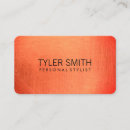 Search for warm business cards Salon