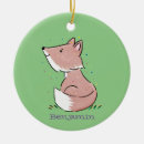 Search for baby fox christmas tree decorations Animal
