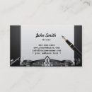 Search for writing pen business cards Author