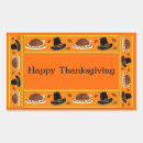 Search for turkey rectangle stickers Fall