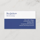Search for student business cards Networking