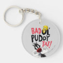 Search for tweety bird key rings Typography graphic