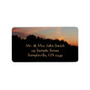 Search for sunset clouds return address labels Nature
