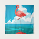 Search for vintage flamingo art Illustration
