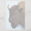 Search for bison personal stationery Animal