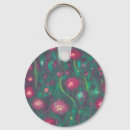 Search for abstract rose key rings Green
