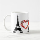 Search for i heart paris mugs Eiffel