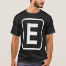Search for letter e tshirts Monogrammed