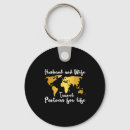 Search for husband and wife key rings Design
