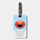 Search for elmo luggage tags Cute