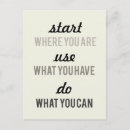 Search for aspiration vertical postcards Goals