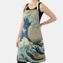 Search for great wave aprons Ukiyoe