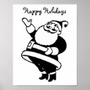 Search for black santa posters Vintage