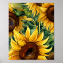 Search for triptych posters Sunflower