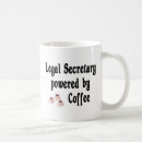 Search for secretarial mugs Legal secretary
