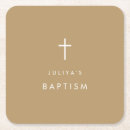 Search for baptism coasters Cross