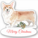 Search for corgi christmas stickers Pet