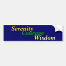 Search for serene bumper stickers Sobriety