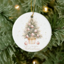 Search for soft christmas tree decorations Pink