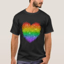 Search for rainbow glitter tshirts Love is love