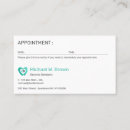 Search for dental appointment cards Tooth