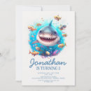 Search for shark girl Watercolor