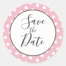 Search for pink save the date stickers Handwritten