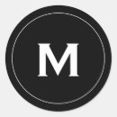 Search for stylish black and white stickers Simple