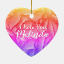 Search for sweetheart christmas tree decorations I love you