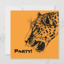 Search for cat design invitations Leopard