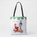 Search for santa claus tote bags Cartoon